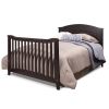 SF Home Espresso Solid Wood Convertible Crib - Toddler Bed Sold Separately