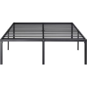 Full 18-inch Metal Platform Bed Frame with Under-Bed Storage Space