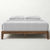 Full size Simple Modern Solid Wood Platform Bed Frame - 700 lb. Weight Capacity