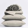 King size Ivory Beige Off-White Cream Color Certified Organic Cotton Sheet Set