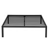 Queen size 16-inch High Heavy Duty Metal Platform Bed Frame