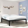 Queen size 16-inch High Heavy Duty Metal Platform Bed Frame