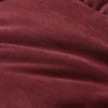 King Plush Sherpa Reversible Micro Suede Comforter Set in Marron