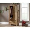 FarmHouse Modern Oak Drawer and Garment Rod Wardrobe Armoire