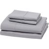 Queen Silver Grey 100-Percent Egyptian Cotton 1000 Thread Count Sheet Set