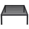 Twin size 16-inch High Heavy Duty Metal Platform Bed Frame